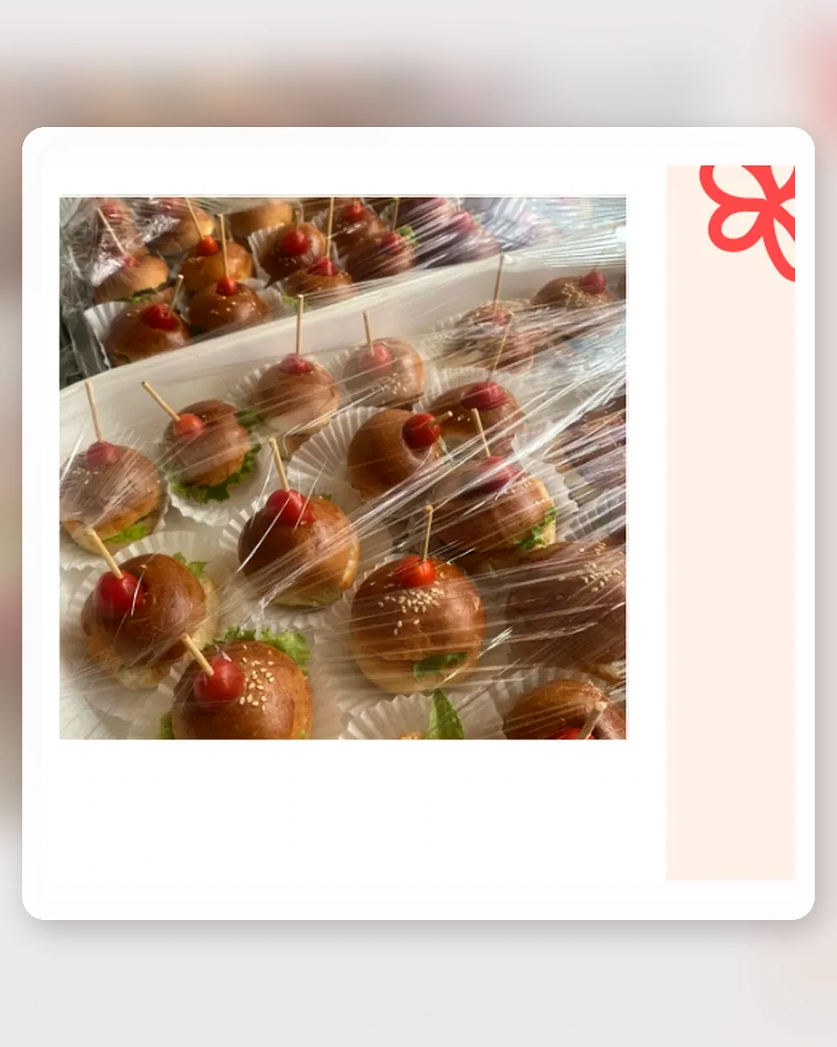 Mini hamburguesa