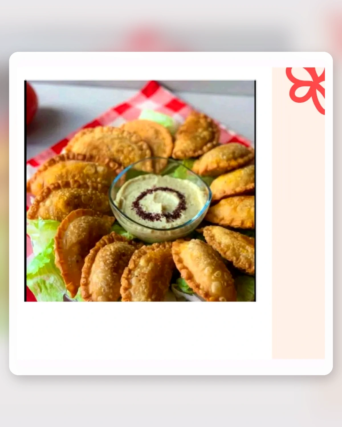 Mini empanadas rellenas