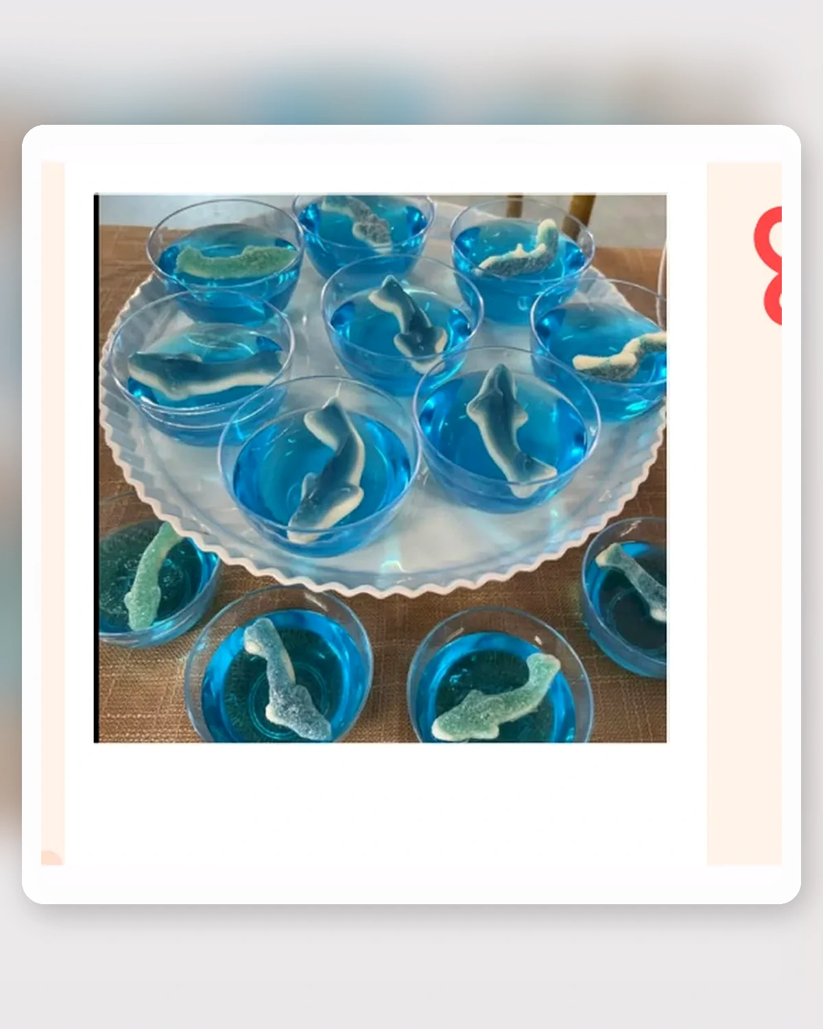 Gelatina con gomitas