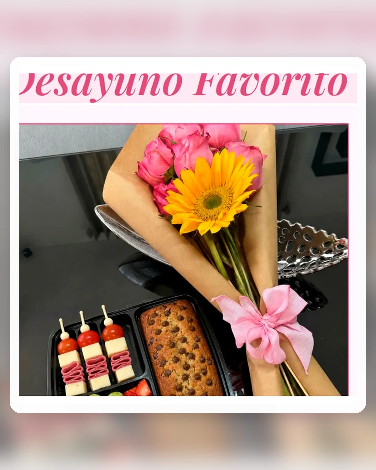Desayuno Favorito · Cake de banano