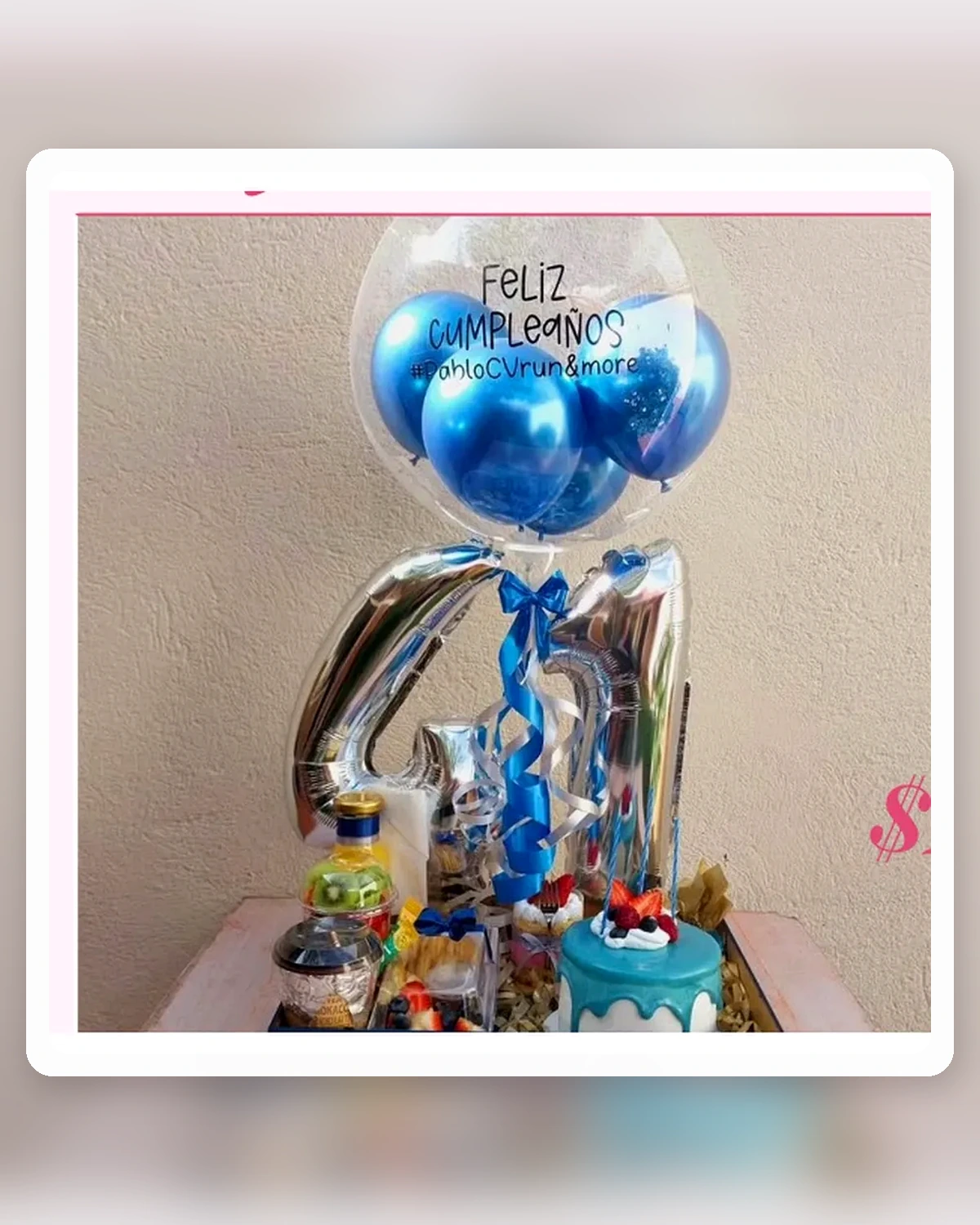 Desayuno Caballero · Pastel personal