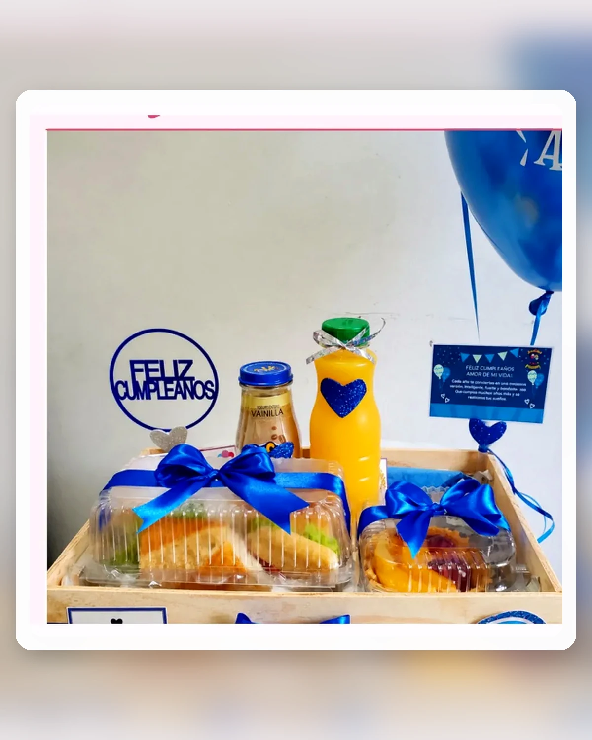 Desayuno Caballero · Pollo + cheesecake